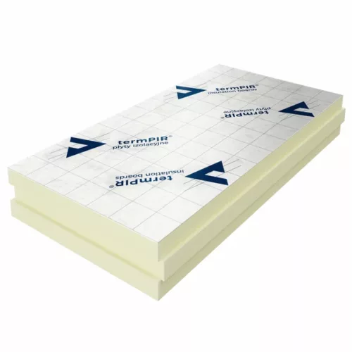 Płyty PIR: termPIR AL 100 mm Izoproof poliuretan 10cm 1200x600