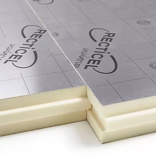 Płyty PIR: Recticel EuroWall 40mm poliuretan 4cm 1200x600 mm