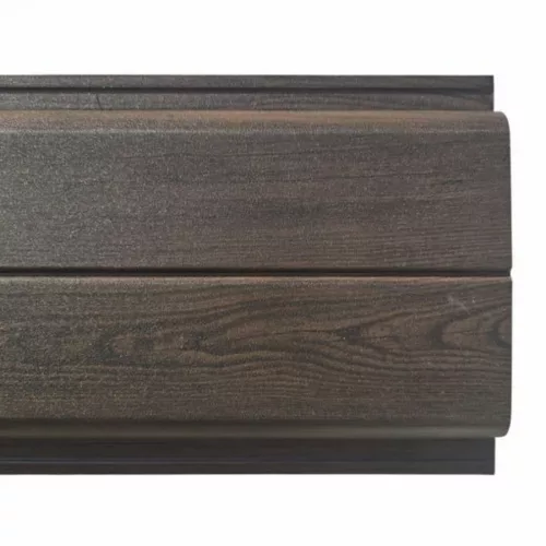 Sztacheta Panelowa: Palisadowa Omega Panel 210 drewnopodobna Ciemny Orzech