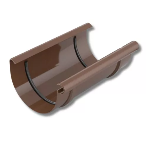 Złączka rynnowa: PVC BRYZA 125mm grafit brąz czerwień czarny srebrny ceglasty miedziany zielony biały