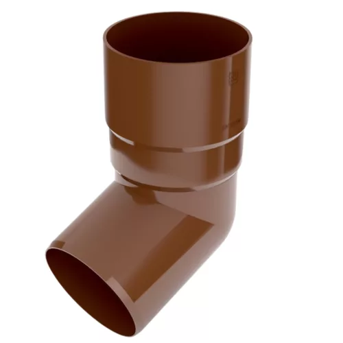 Kolano BRYZA: 90 mm PVC grafit brąz czerwień czarny srebrny ceglasty miedziany zielony biały