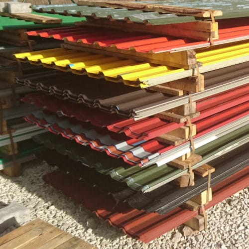 Blachy trapezowe: T18 powlekana poliester kolor 2 gatunek