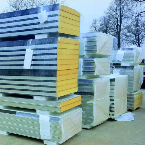 Płyty warstwowe: OUTLETOWE 100 mm Poliuretanowa 10 cm ściana 2 gatunek