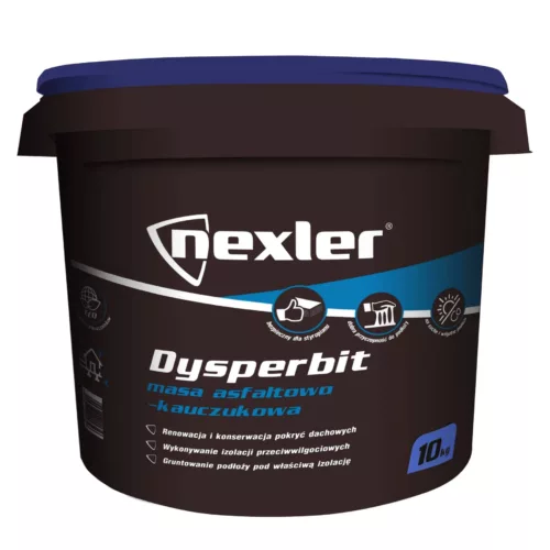 Dysperbit Nexler: masa asfaltowo kauczukowa uszczelniająca 10kg